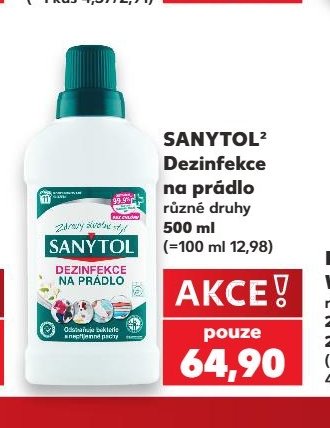 SANYTOL Dezinfekce na prádlo