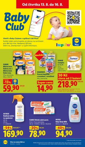 aktuální leták Lidl 13.8.2026-16.8.2026