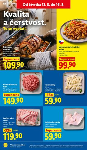 aktuální leták Lidl 13.8.2026-16.8.2026