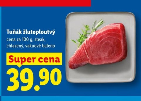 Tuňák žlutoploutvý
