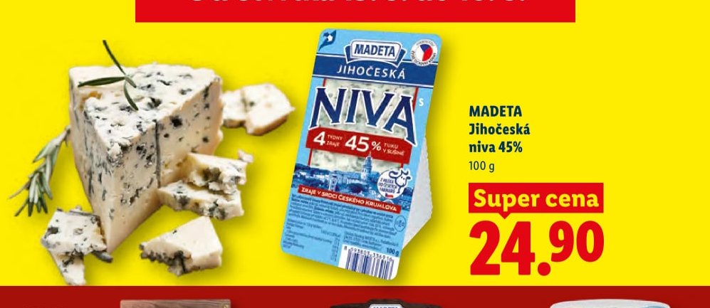 MADETA Jihočeská niva 45%