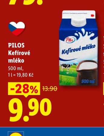 PILOS Kefírové mléko