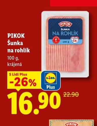 PIKOK Šunka na rohlík