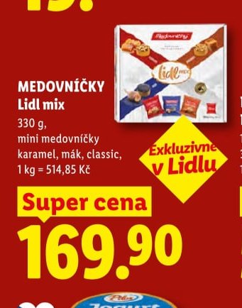 MEDOVNÍČKY Lidl mix