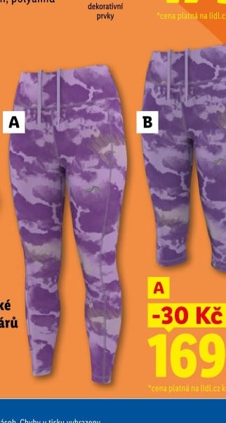 CRIVIT Funkční legíny / capri legíny (varianta A)