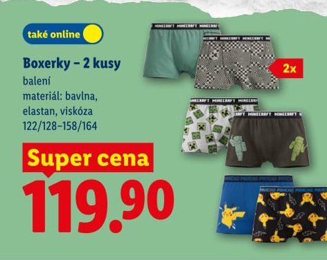 Boxerky – 2 kusy