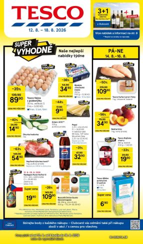 aktuální leták Tesco 12.8.2026-18.8.2026