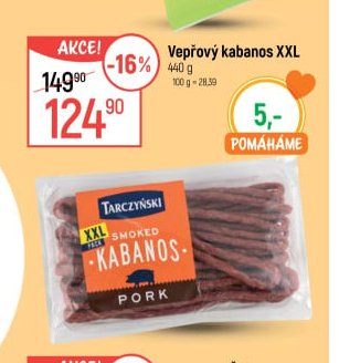 Vepřový kabanos XXL