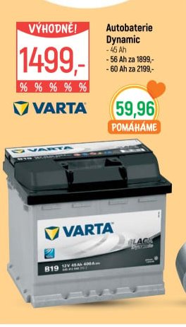 Autobaterie Dynamic