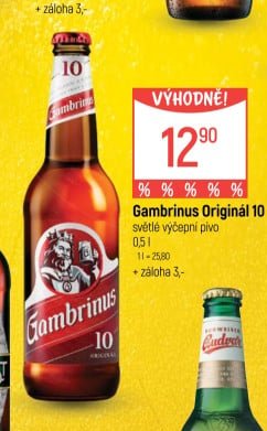 Gambrinus Originál 10