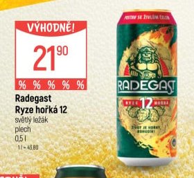 Radegast Ryze hořká 12