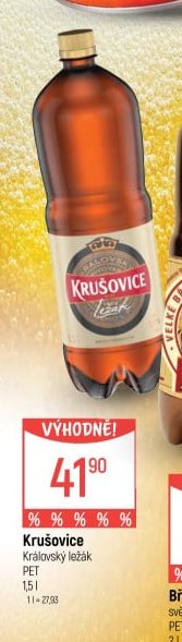 Krušovice, Královský ležák PET