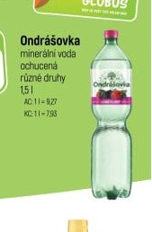 Ondrášovka minerální voda