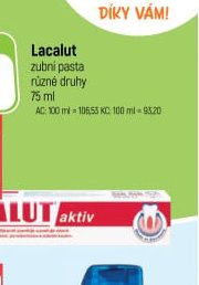Lacalut zubní pasta