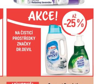 Dr. Devil čisticí prostředky