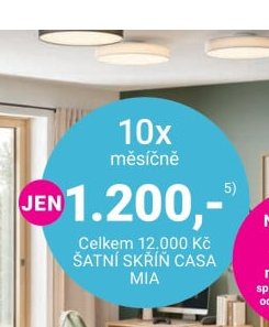 ŠATNÍ SKŘÍŇ CASA MIA