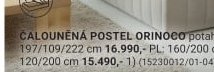 ČALOUNĚNÁ POSTEL ORINOCO