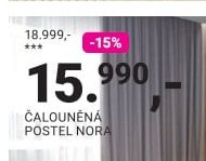 ČALOUNĚNÁ POSTEL NORA