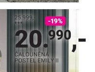 ČALOUNĚNÁ POSTEL EMILY II