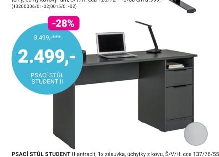 PSACÍ STŮL STUDENT II
