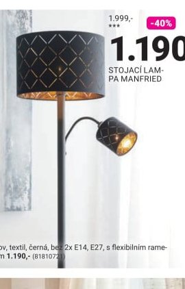 STOJACÍ LAMPA MANFRIED