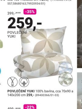 POVLEČENÍ YUKI