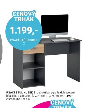 PSACÍ STŮL KUBEK 2