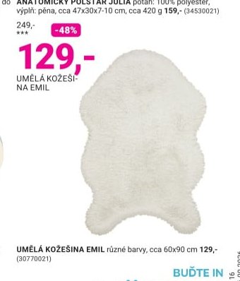 UMĚLÁ KOŽEŠINA EMIL