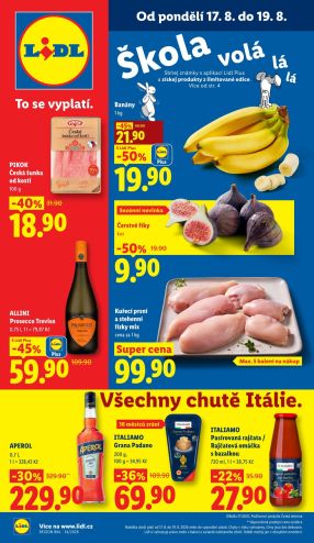 aktuální leták Lidl 17.8.2026-19.8.2026