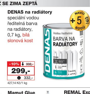 DENAS na radiátory - Barvy a laky drogerie aktualniletaky.eu