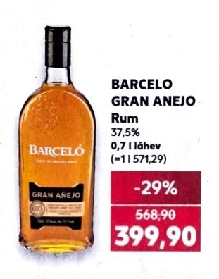Barcelo Gran Anejo Rum