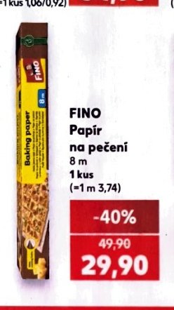 FINO Papír na pečení