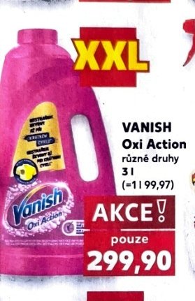 Vanish Oxi Action