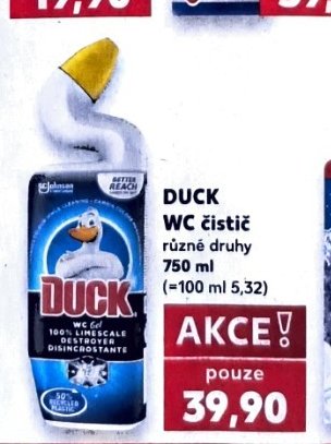 Duck WC čistič