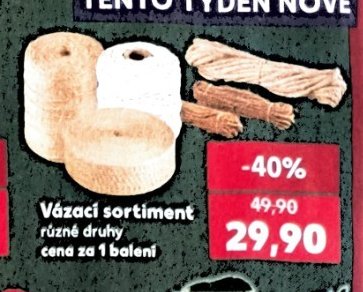 Vázací sortiment