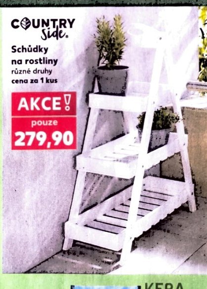 Schůdky na rostliny