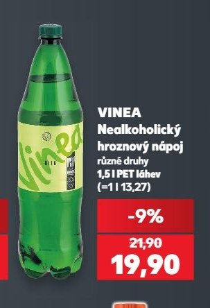 VINEA Nealkoholický hroznový nápoj