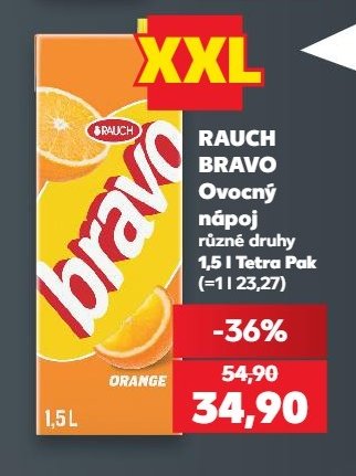 RAUCH BRAVO Ovocný nápoj