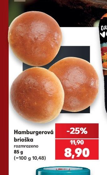 Hamburgerová brioška