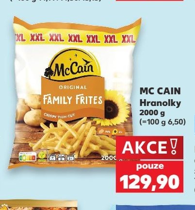 MCCAIN Hranolky