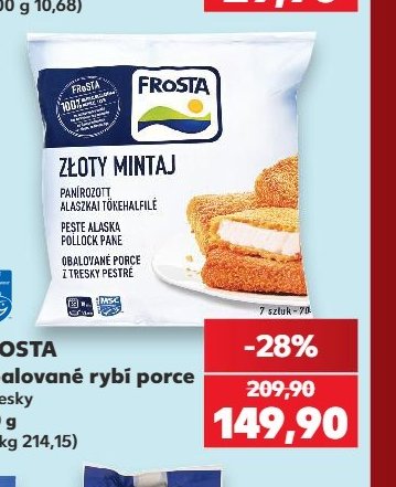 FROSTA Obalované rybí porce z tresky