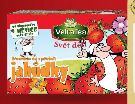 VeltaTea Svět dětí jahůdky