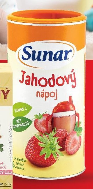 Sunar Jahodový nápoj