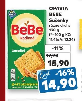 OPAVIA BEBE Sušenky
