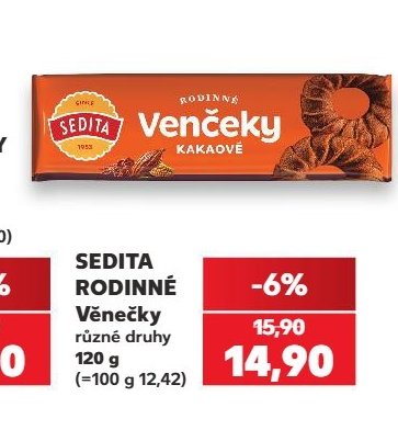 SEDITA RODINNÉ Věnečky
