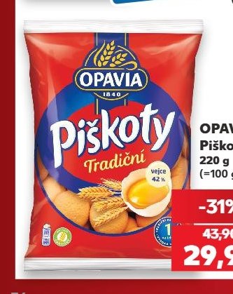 OPAVIA Piškoty