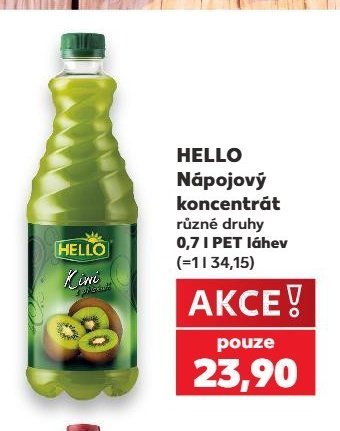 HELLO Nápojový koncentrát
