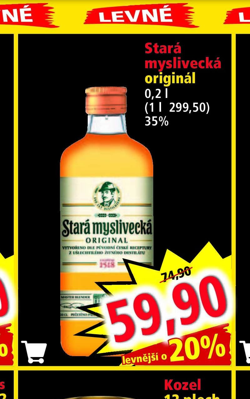 Stará myslivecká originál 0,2 l - Norma aktualniletaky.eu