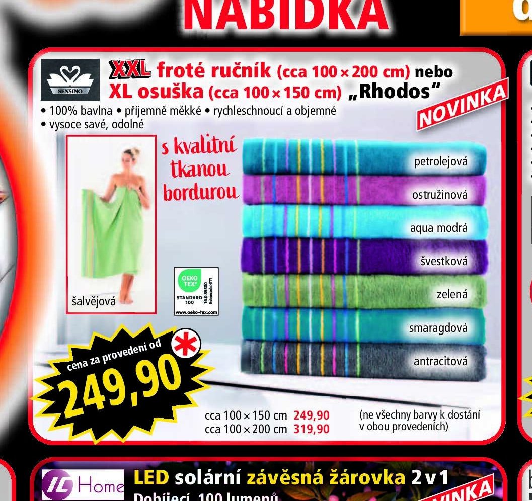 Froté ručník 