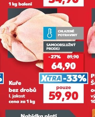 Kuře bez drobů